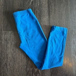 Hanna Andersson Organic Cotton Blue Legging 6-7/120cm